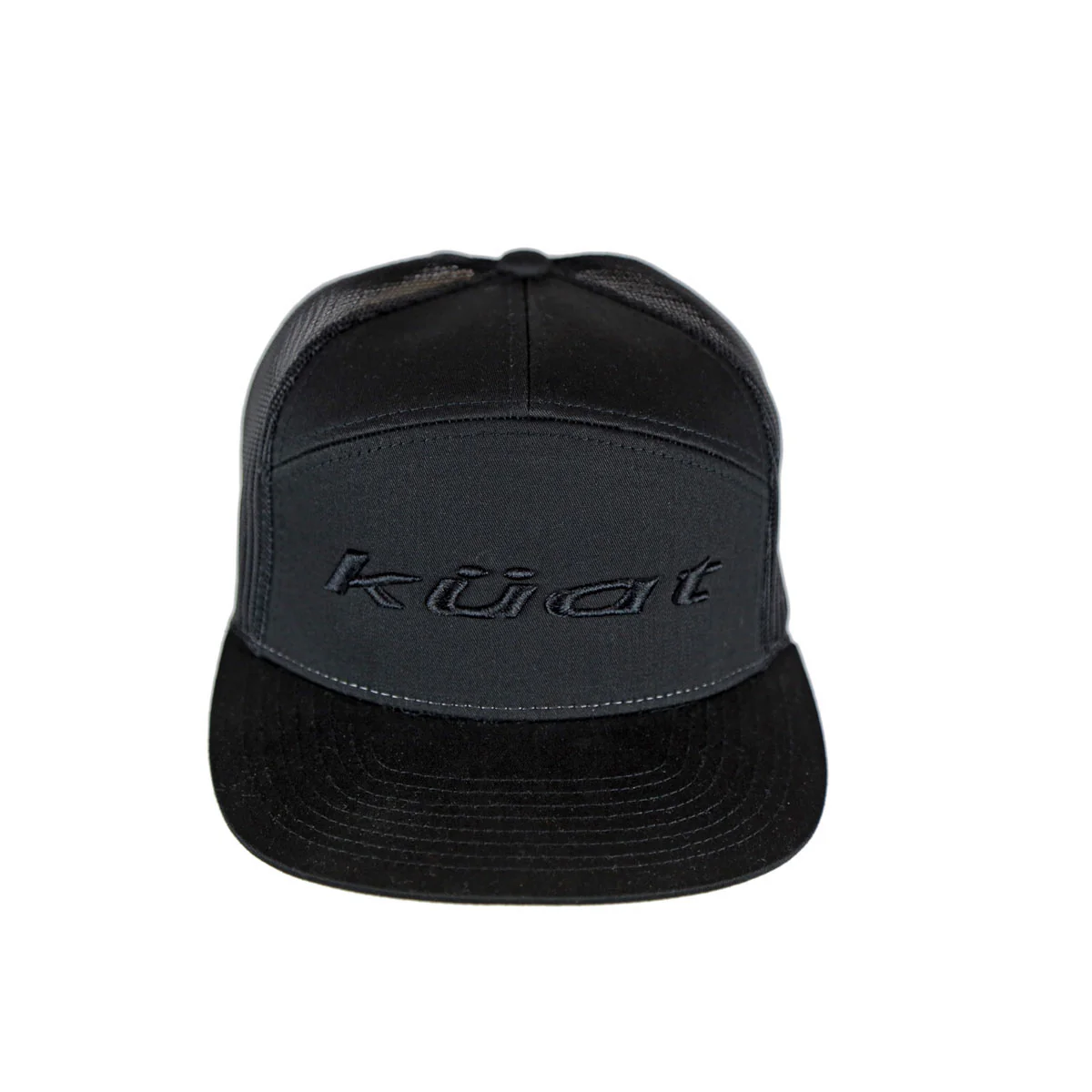 3D Embroidery Gray on Gray Trucker Hat - Image 5