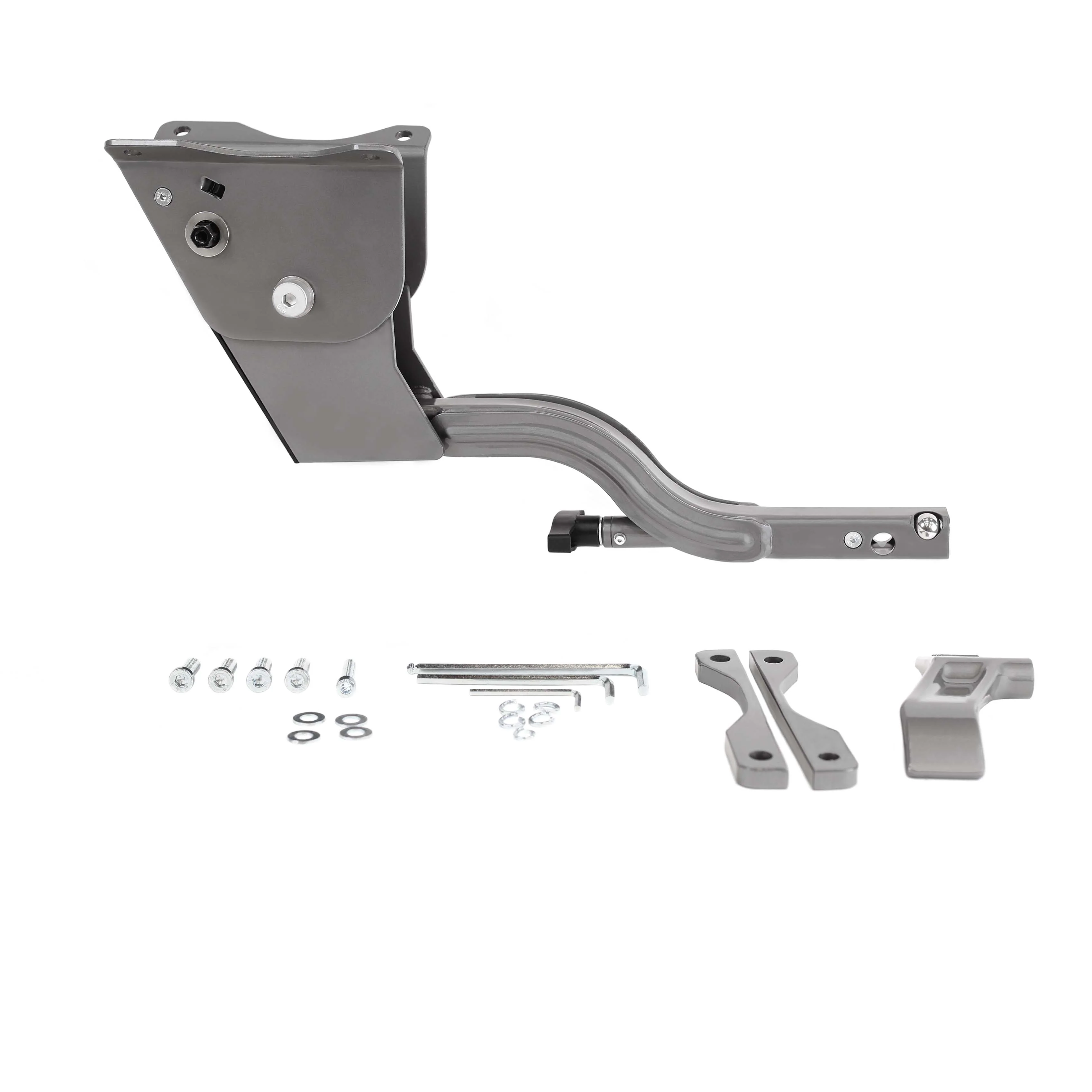 Lower End with Adapter - Ball Cam - 1.25 inch - Gray