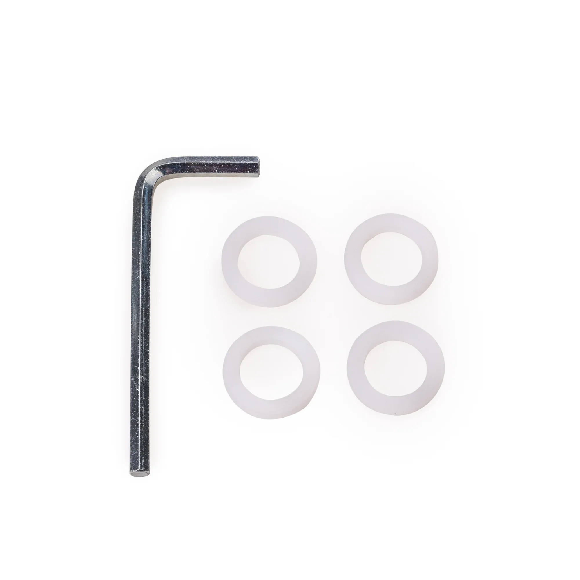 Anti-Rattle Washer x4 with 5mm allen