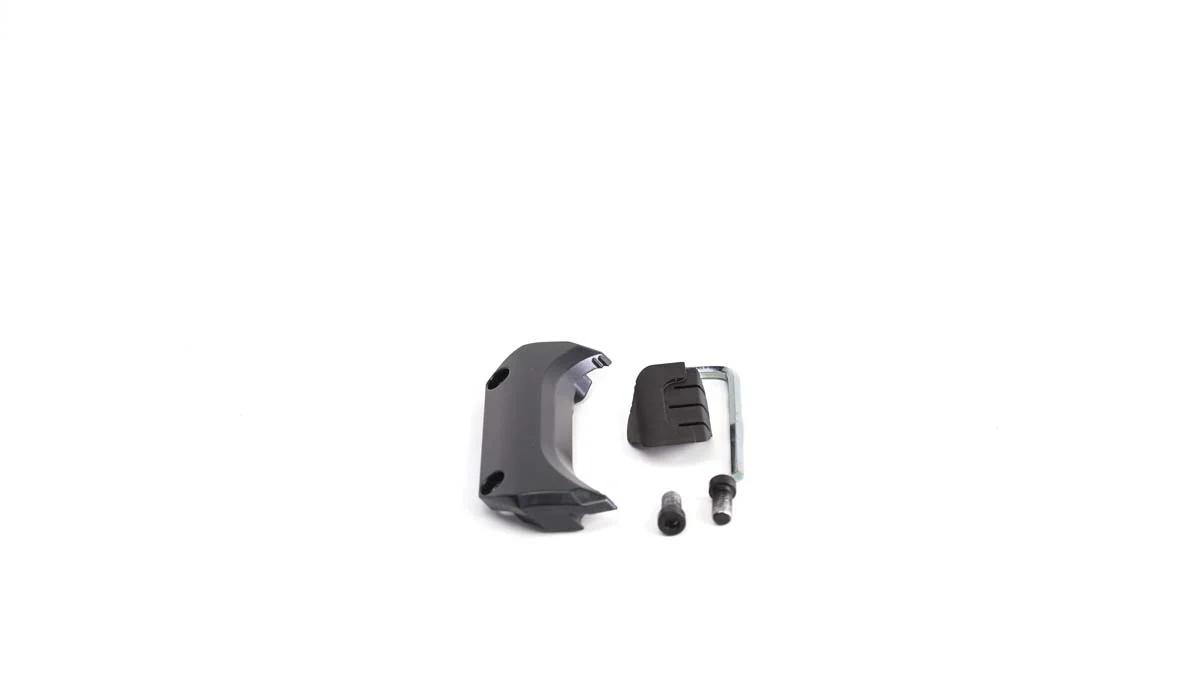 Tray End Cap with Hardware - Galaxy Gray - Image 2